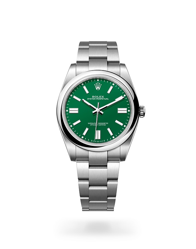 Rolex Oyster Perpetual 41 in Oyster, 41 mm, Oystersteel - M124300-0005 at Woo Hing Brothers