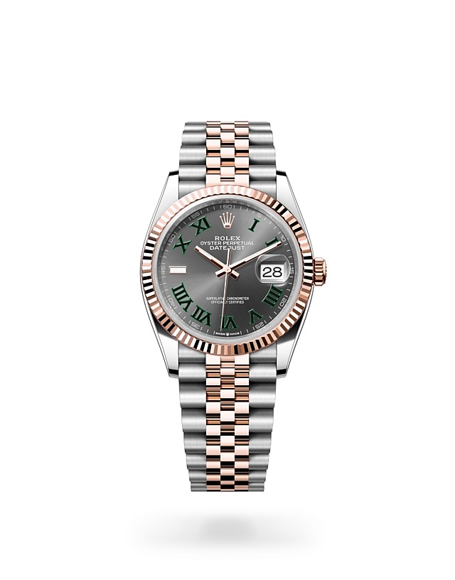 Rolex Datejust 36 in Oyster, 36 mm, Oystersteel and Everose gold - M126231-0029 at Woo Hing Brothers
