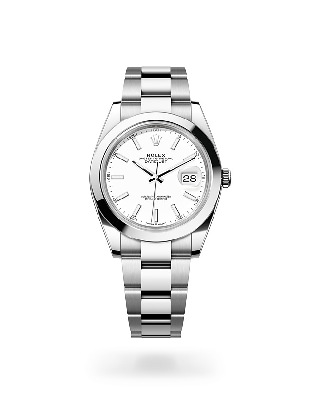 Rolex Datejust 41 in Oyster, 41 mm, Oystersteel - M126300-0005 at Woo Hing Brothers