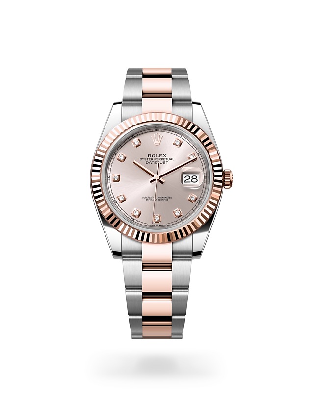 Rolex Datejust 41 in Oyster, 41 mm, Oystersteel and Everose gold - M126331-0007 at Woo Hing Brothers