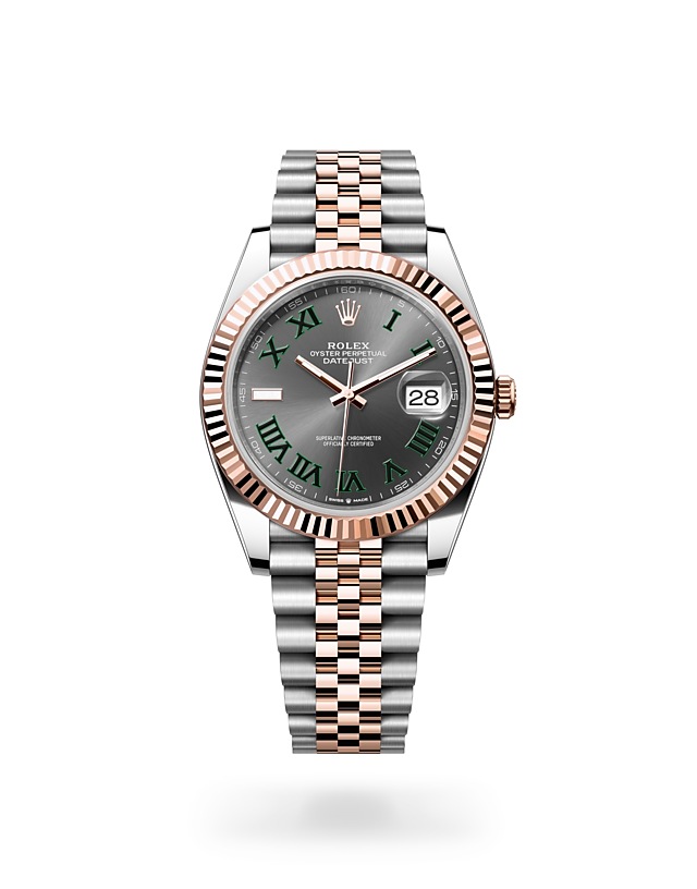 Rolex Datejust 41 in Oyster, 41 mm, Oystersteel and Everose gold - M126331-0016 at Woo Hing Brothers