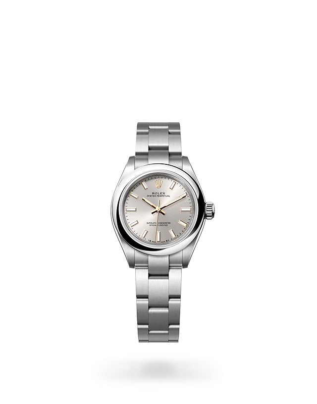 Rolex Oyster Perpetual 28 in Oyster, 28 mm, Oystersteel - M276200-0001 at Woo Hing Brothers