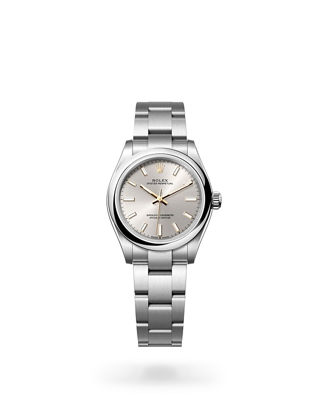 Rolex Oyster Perpetual 31 in Oyster, 31 mm, Oystersteel - M277200-0001 at Woo Hing Brothers