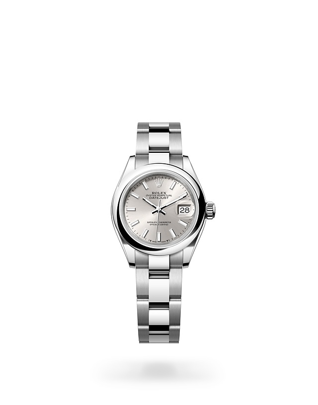 Rolex Lady-Datejust in Oyster, 28 mm, Oystersteel - M279160-0006 at Woo Hing Brothers